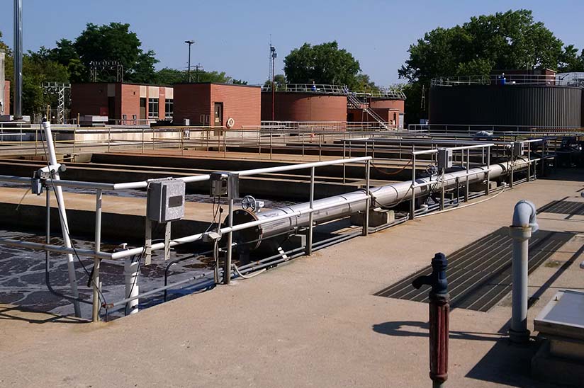 Water treatment plant in Belleville