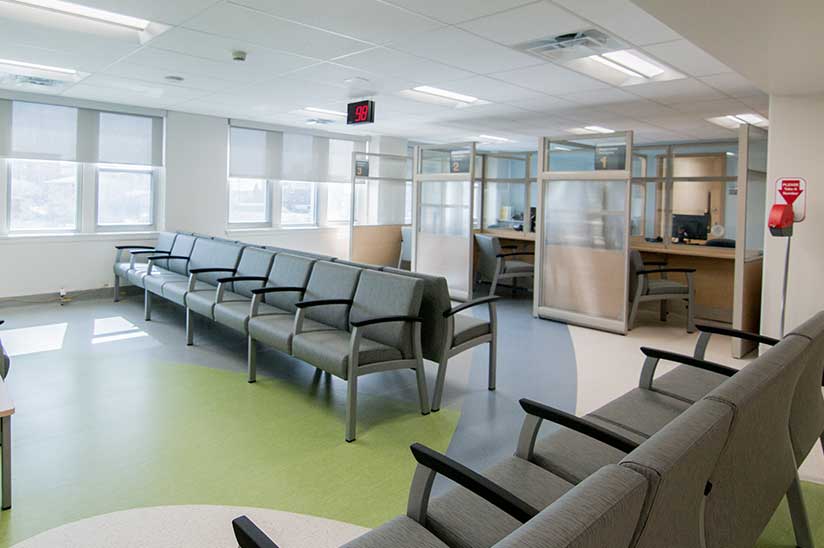 Cardiac waiting room