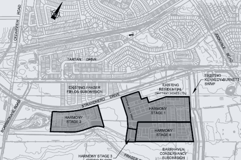 Drawing of Harmony Subdivision