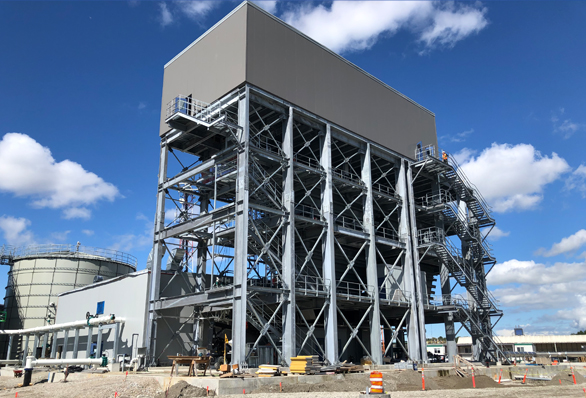 IONA wastewater treatment plant biosolids dewatering