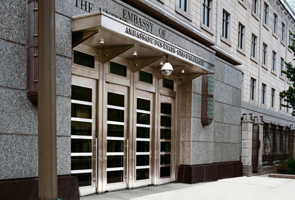 Front Entrance Addition at the Embassy of the United States of America in Ottawa