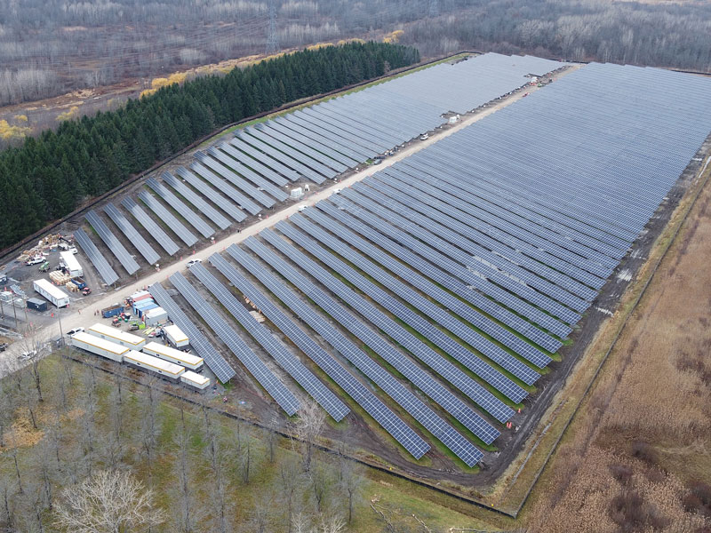 Aerial photos of Solar Panels